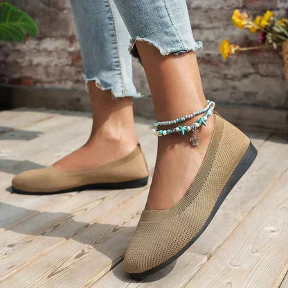 Kamila™ Damen Ballerinas – Bequeme Orthopädische Ballerina Schuhe in Schwarz für Stil und Komfort-6