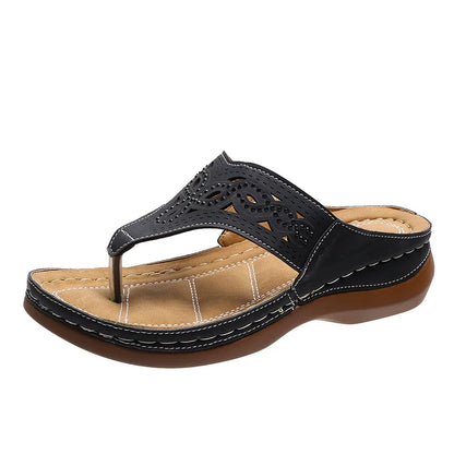 Anna - Damen Flip Flops Mit Optimalem Halt Für Den Sommer - Bequeme Und Modische Strand-Sandalen-6