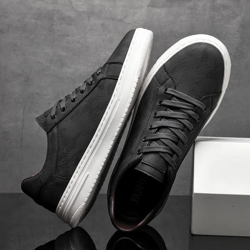Erickson - Herren Sneaker Eleganter Klassischer Schuh Bequem Für Alltag Und Freizeit