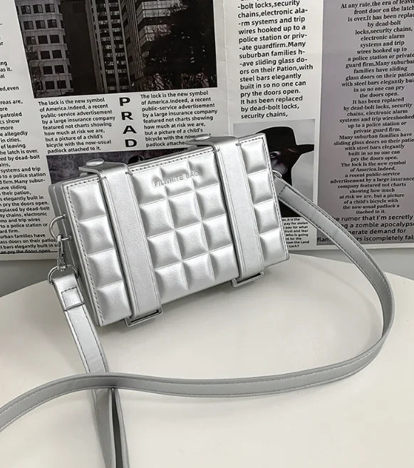 Variant image for Emma Blake Box-Förmige Umhängetasche Damen – Stilvoller Crossbody Bag für Alltag und Ausgehen-7