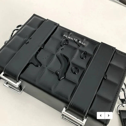Emma Blake Box-Förmige Umhängetasche Damen – Stilvoller Crossbody Bag für Alltag und Ausgehen-5