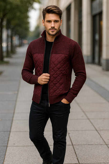 ERIC – Klassische Herren-Strickjacke für kalte Tage