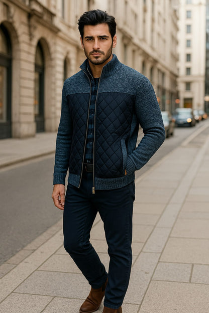 ERIC – Klassische Herren-Strickjacke für kalte Tage