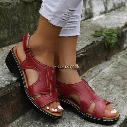 Lena Damen Sandalen - Orthopädische Sommerschuhe mit Atmungsaktivem Design und Bogenunterstützung-2