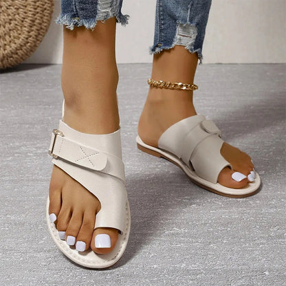 Anna | Ergonomische Damen Sandalen für Hallux Valgus – Bequemes Design in Schwarz, Braun und Beige-6