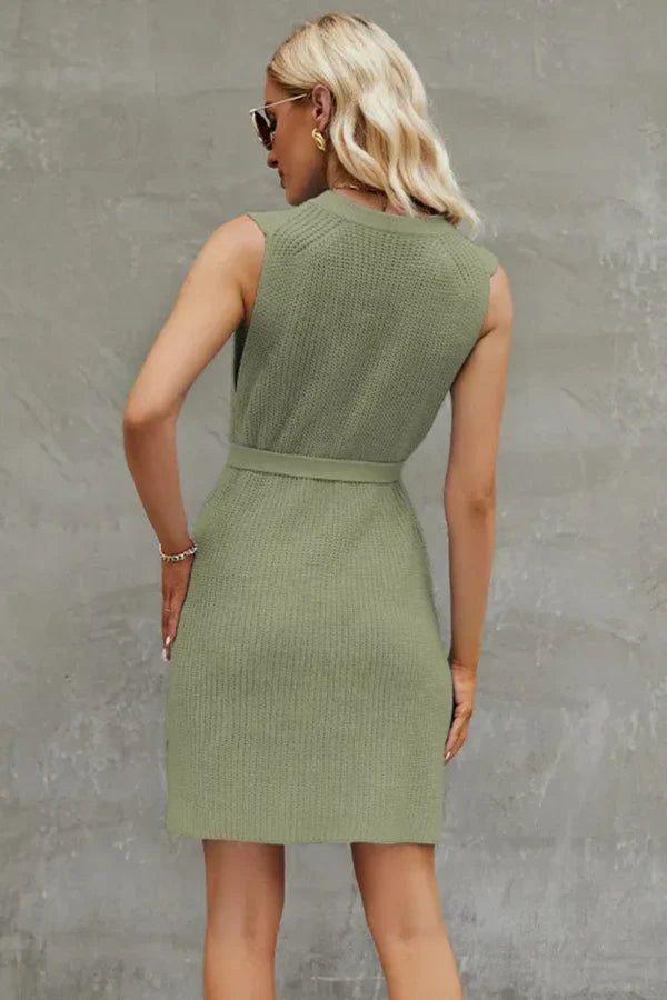 Pippa| Elegantes Ärmelloses Damenkleid für Festliche Anlässe und Freizeit